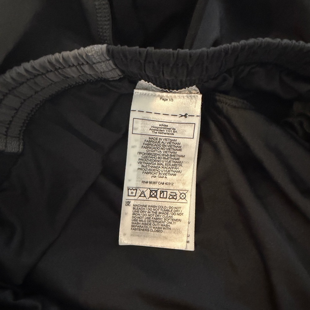 Adidas Athletic Shorts in Black and Gray - Picture 8 of 9